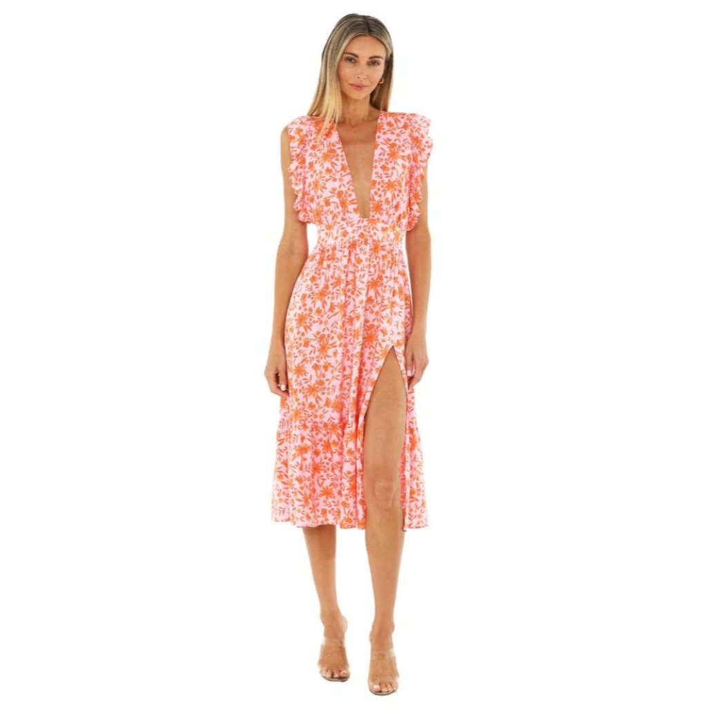 Stillwater The Jessie Midi In Summer Sorbet Large Womens